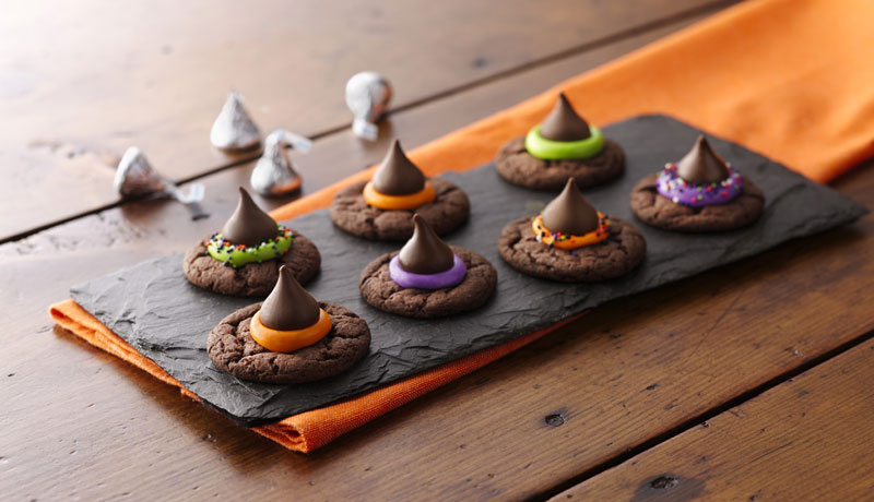 Halloween Witch Hat Cookies