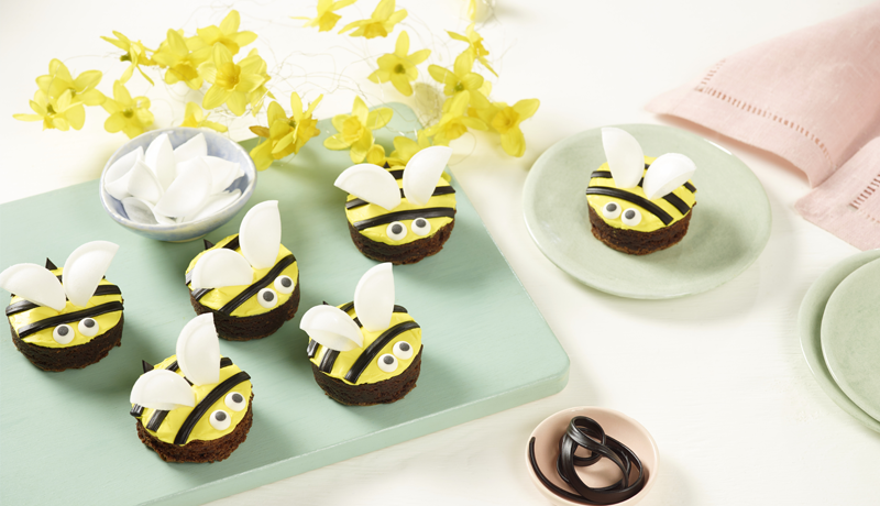 Bumblebee Brownies