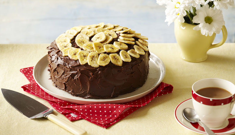 Chocolate and Banana Cake