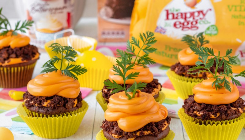 Chocolate Carrot Cupcakes