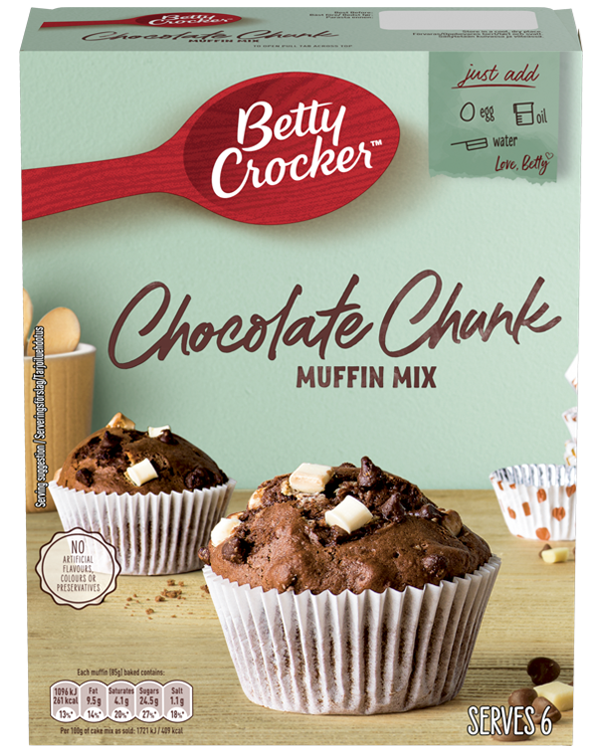 Betty Crocker™ Chocolate Chip Box Muffin Mixes 