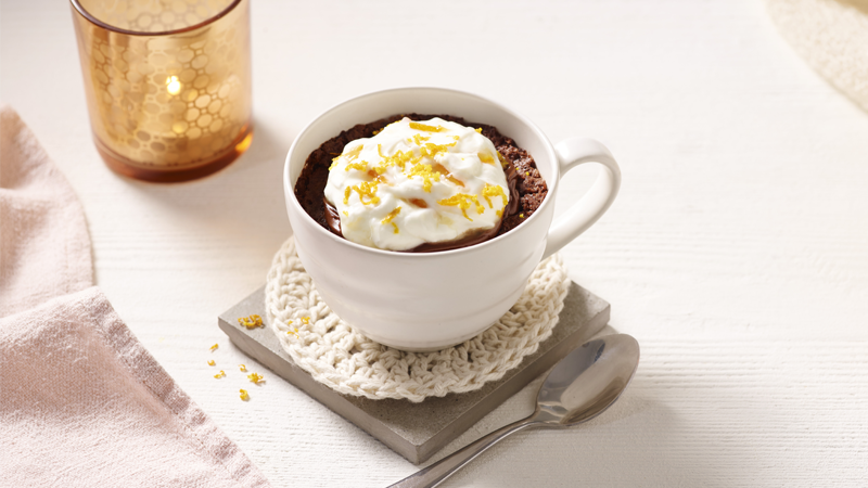 Chocolate Orange Mug Cake Recipe | Baking Recipes | Betty Crocker