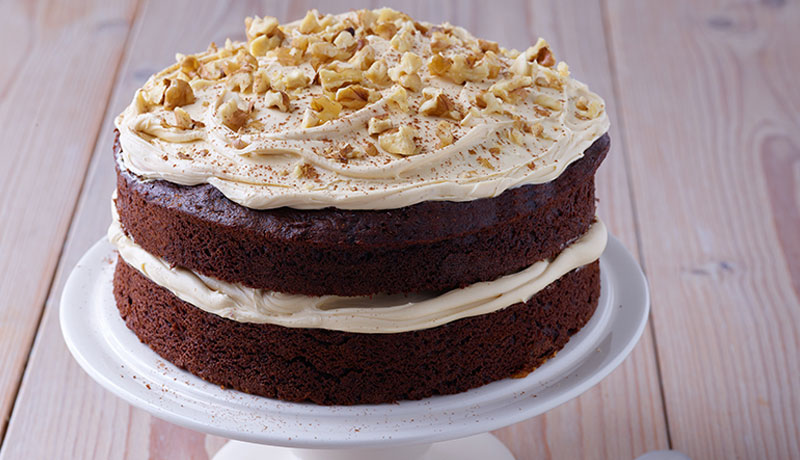 Coffee & Walnut Cake