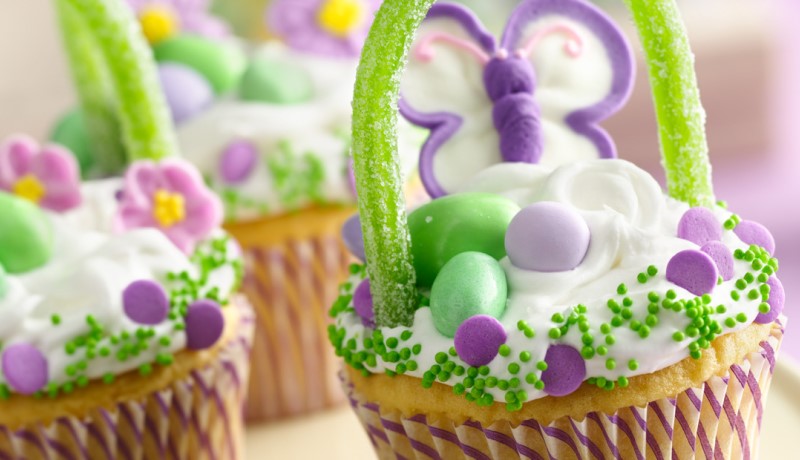 Easter Basket Cupcake