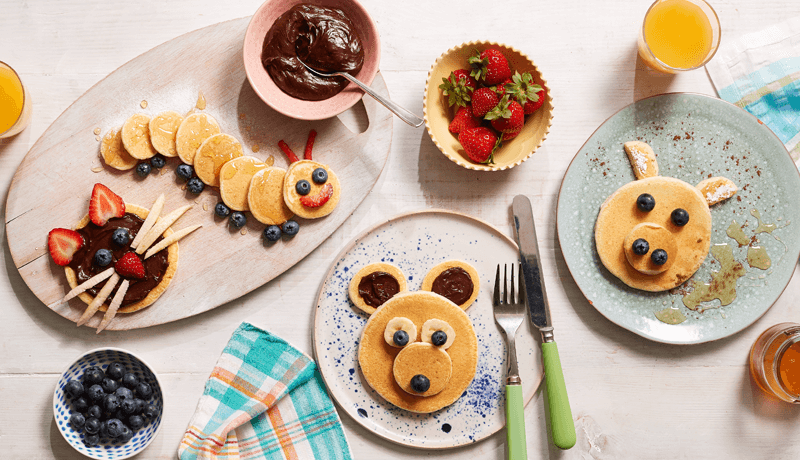Easy Animal Pancakes for Kids Recipe