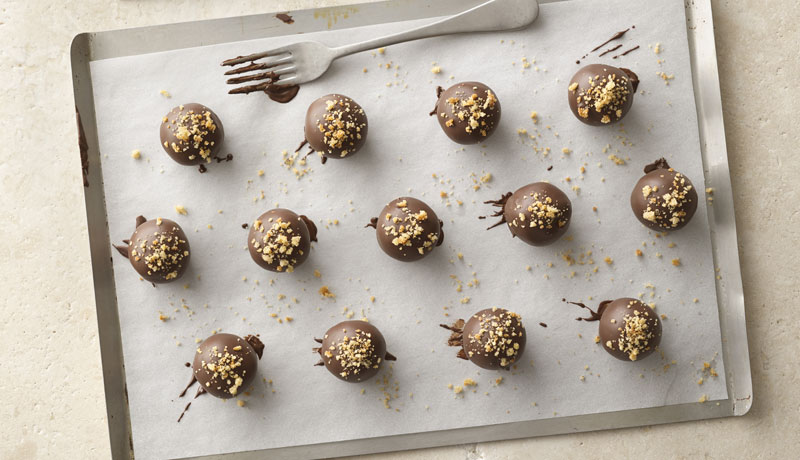 Gluten-Free Chocolate Peanut Butter Cookie Truffles