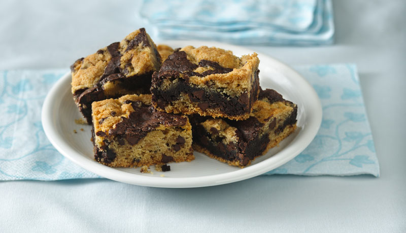 Gluten-Free Cookie Brownie Bars