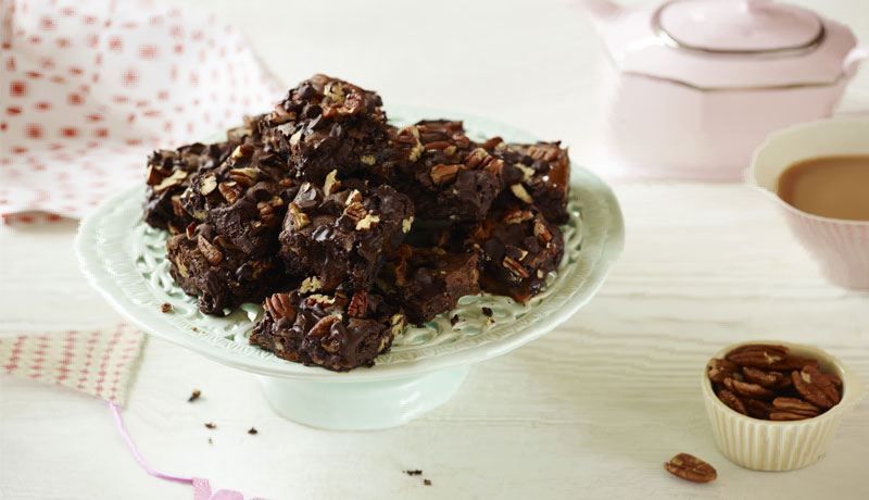 Gluten-Free Toffee Nut Brownies