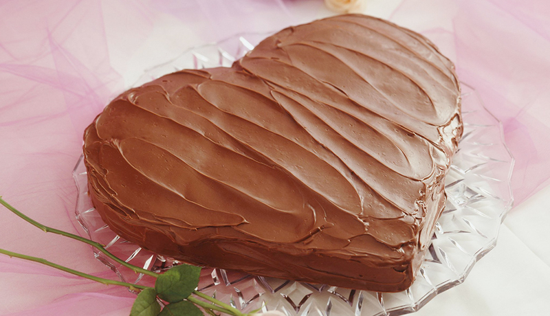 Vegan Valentines Cake  Heart-Shaped Chocolate Cake - Supergolden Bakes