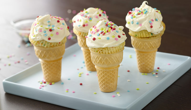 Ice Cream Cone Cakes