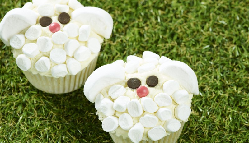 Lamb Cupcakes