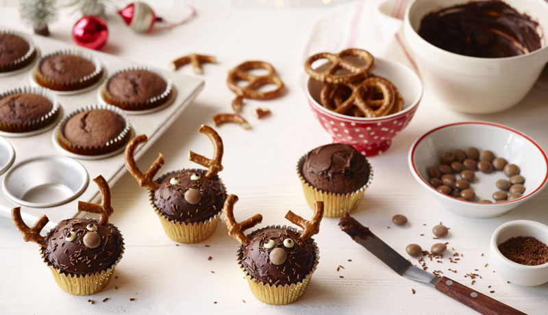 Reindeer Cupcakes