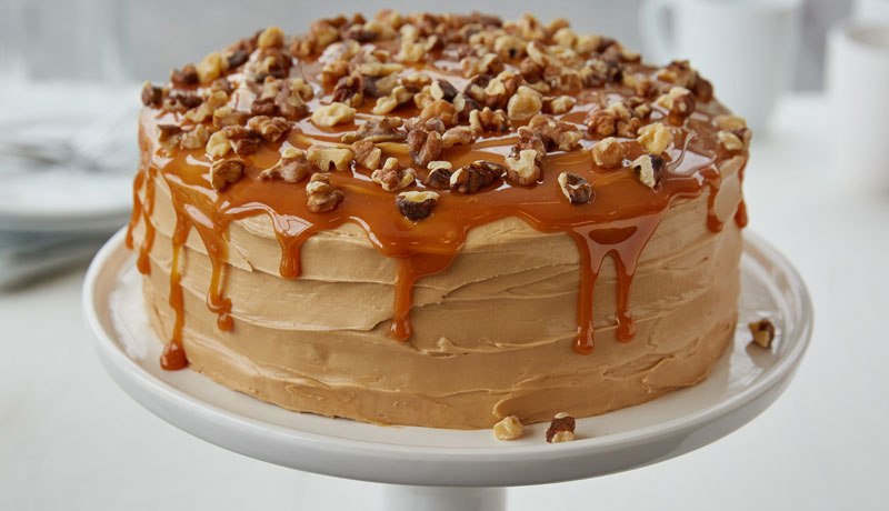 Salted Caramel Coffee Cake