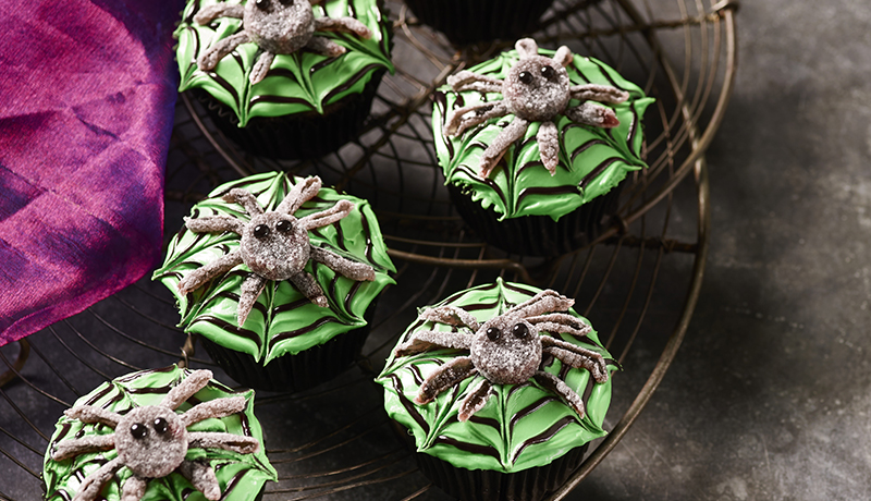 Spooky Spider Cupcakes