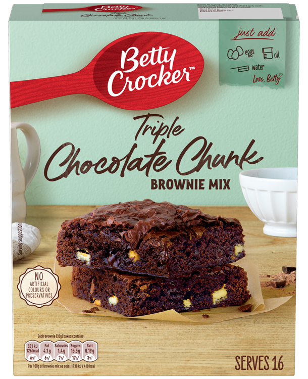 Triple Chocolate Chunk Brownie Mix