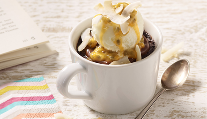 Tropical Fudge Mug Brownie