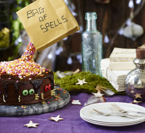 Under-a-Spell Chocolate Cake
