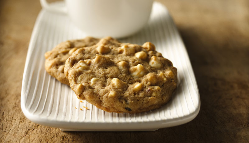 White Chocolate & Walnut Cookies