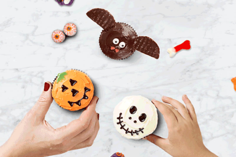 Halloween Cupcake Characters recipe
