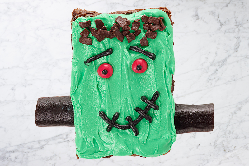 Frankenstein Brownies recipe