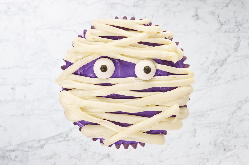 Mummy Cupcakes recipe