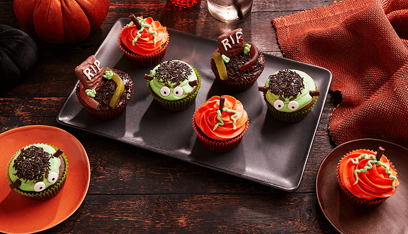 halloween horror cupcakes