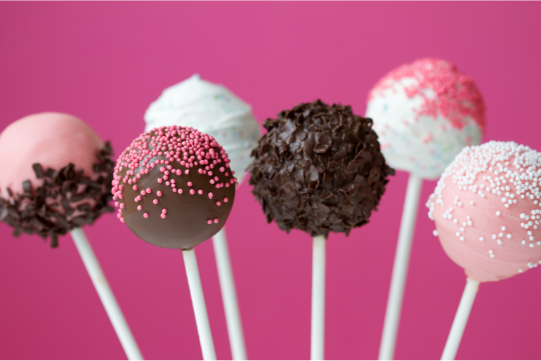 Gender Reveal Cake Pops